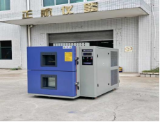 兩箱式冷熱沖擊箱發(fā)貨山東濟(jì)南做芯片封裝客